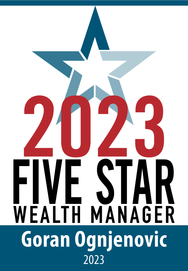 Goran Ognjenovic 2023 Five Star Wealth Manager